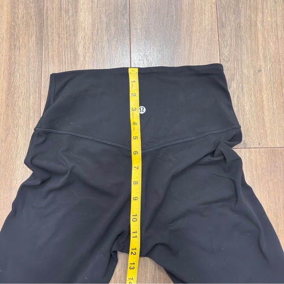 Lululemon ready to Nulu size 6 Black Flared Pants wonens - Picture 7 of 10